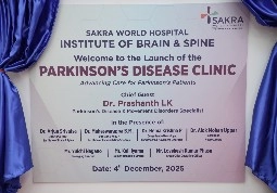 Sakra World Hospital launches Parkinson's Disease Clinic