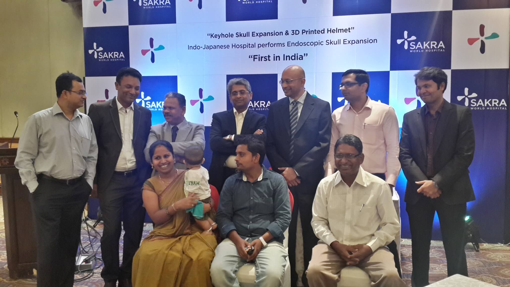 First Keyhole Skull Expansion Surgery in India at Sakra World Hospital Bangalore