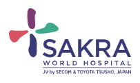 sakra world hospital website logo