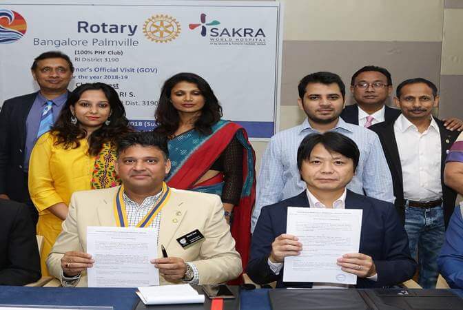 Sakra signs MOU with Rotary Palmville
